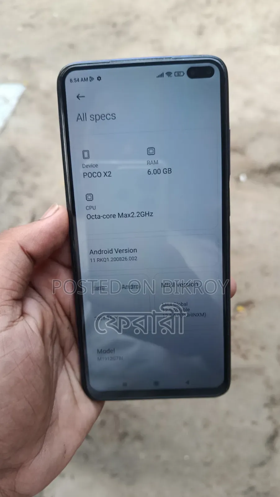 Xiaomi Pocophone X2 128 GB Blue