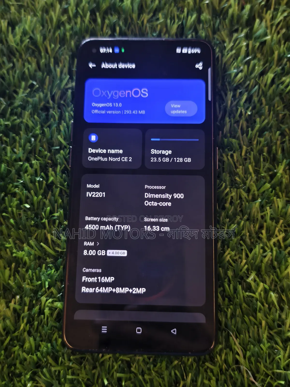 OnePlus Nord CE 2 5G 128 GB Silver