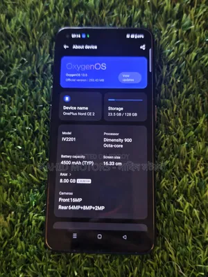 OnePlus Nord CE 2 5G 128 GB Silver