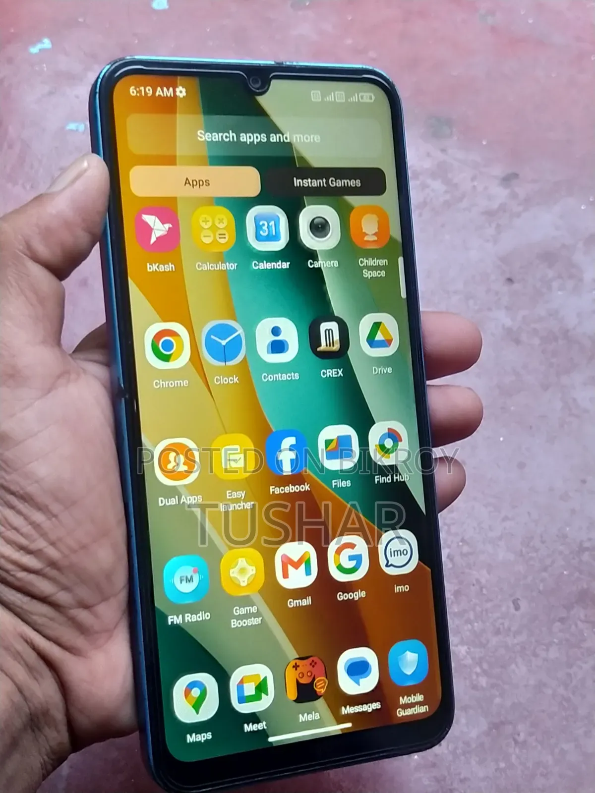 Symphony ATOM 5 64 GB Blue
