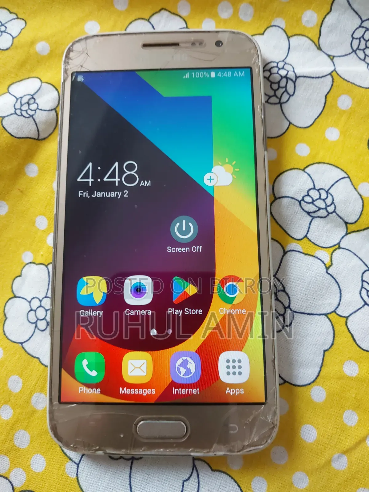 স্যামসাং গ্যালাক্সি জে২ ৮ জিবি রোজ গোল্ড