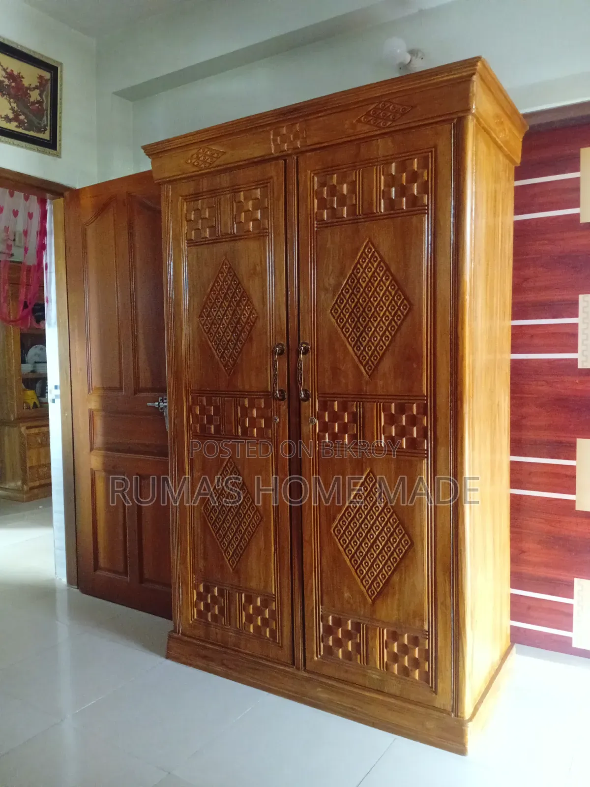 Chittagong Teak Wood Almirah