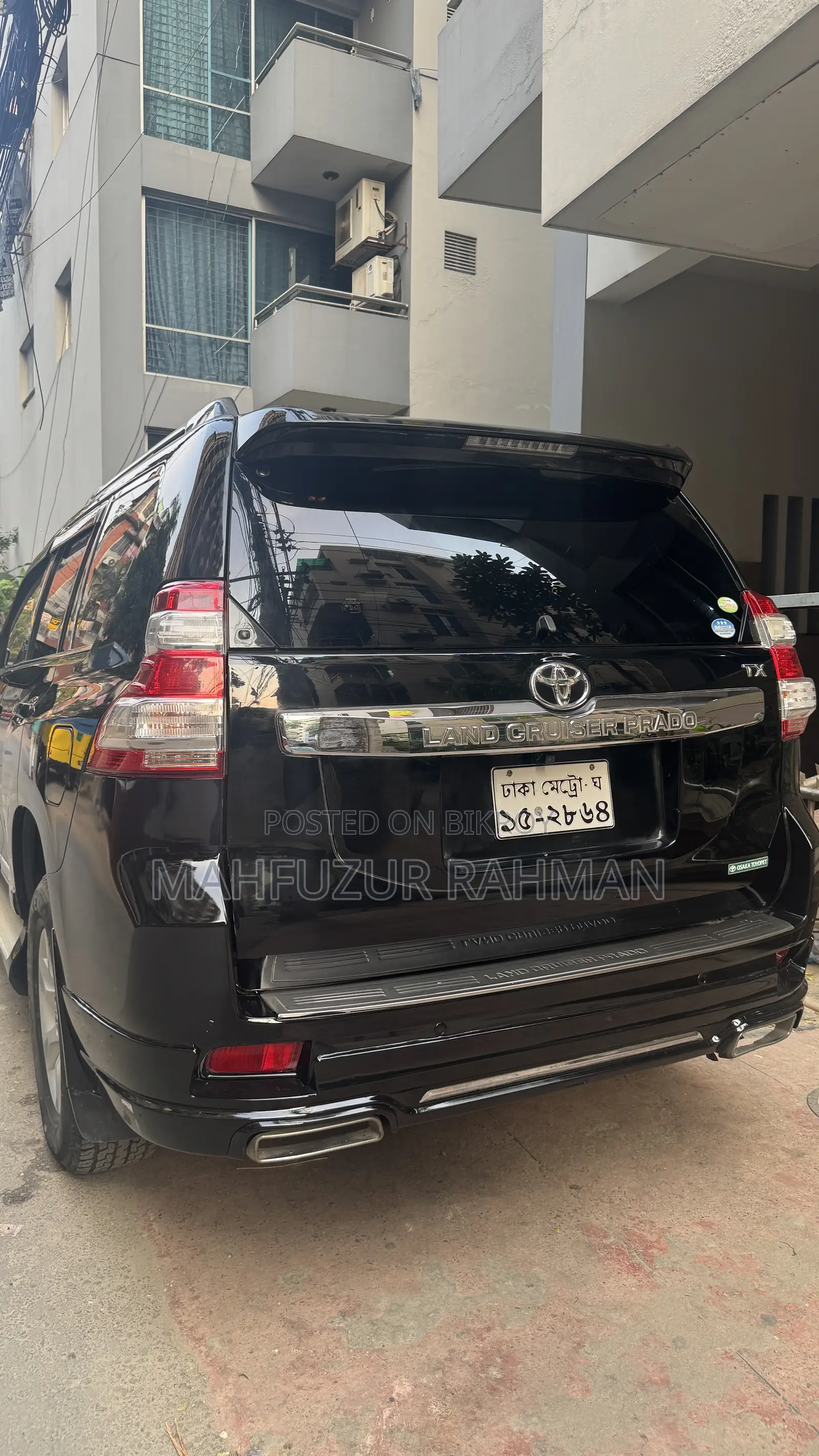Toyota Land Cruiser Prado 2011 Black