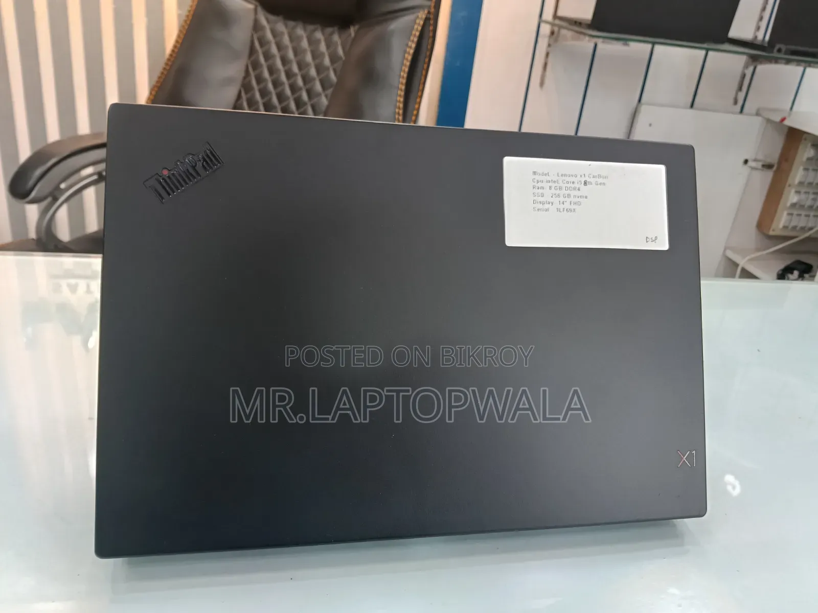 Laptop Lenovo ThinkPad X1 Carbon 8GB Intel Core i5 SSD 256GB