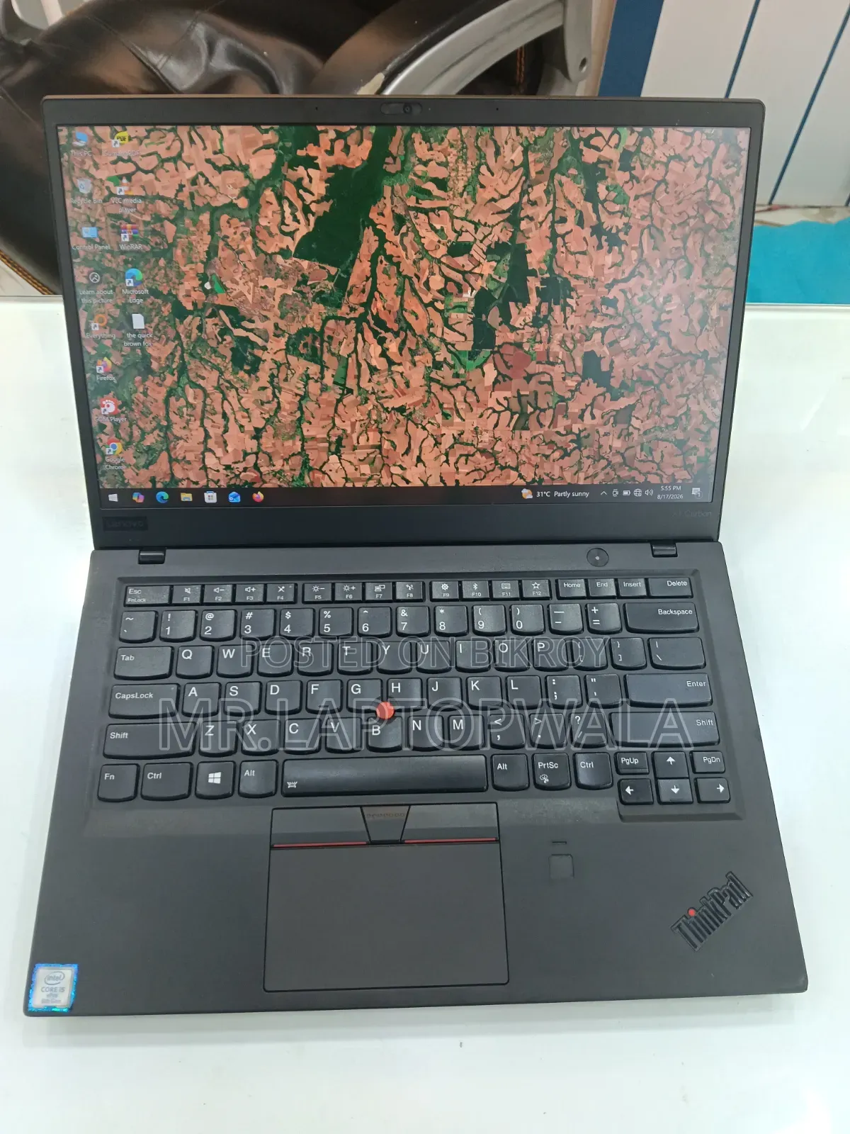 Laptop Lenovo ThinkPad X1 Carbon 8GB Intel Core i5 SSD 256GB