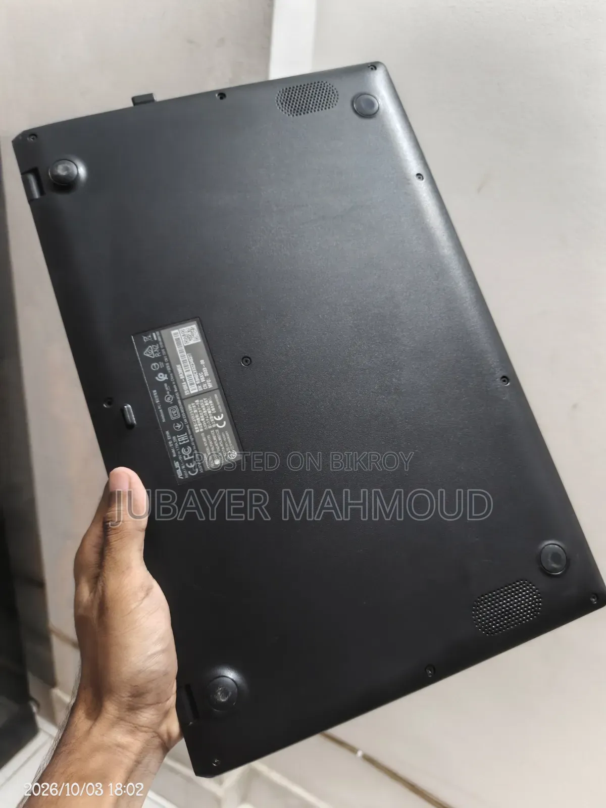 নতুন ল্যাপটপ আসুস ৪জিবি ইন্টেল সেলরন এসএসডি ১২৮জিবি