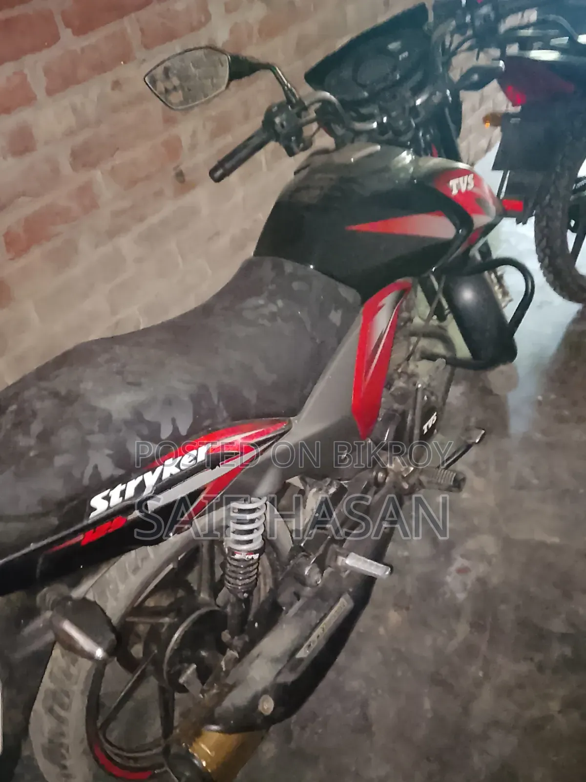 TVS Stryker 125 2022 Red
