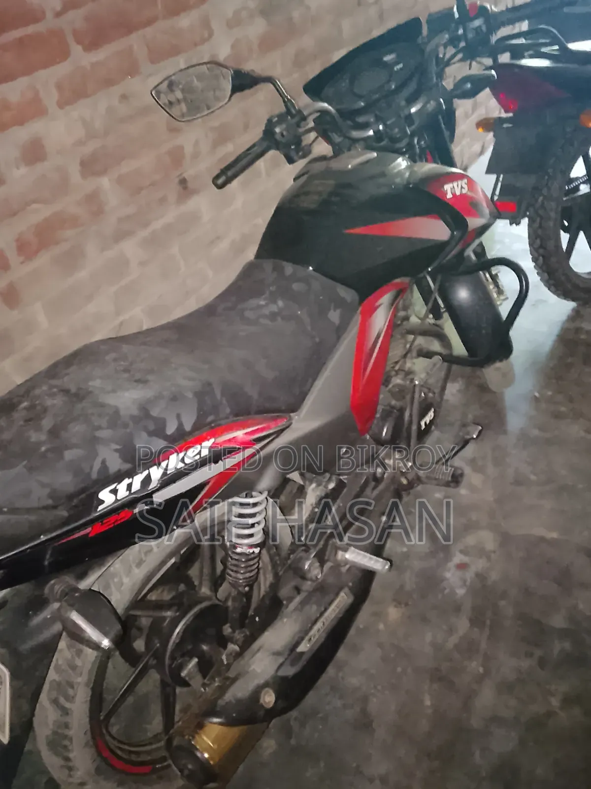 TVS Stryker 125 2022 Red
