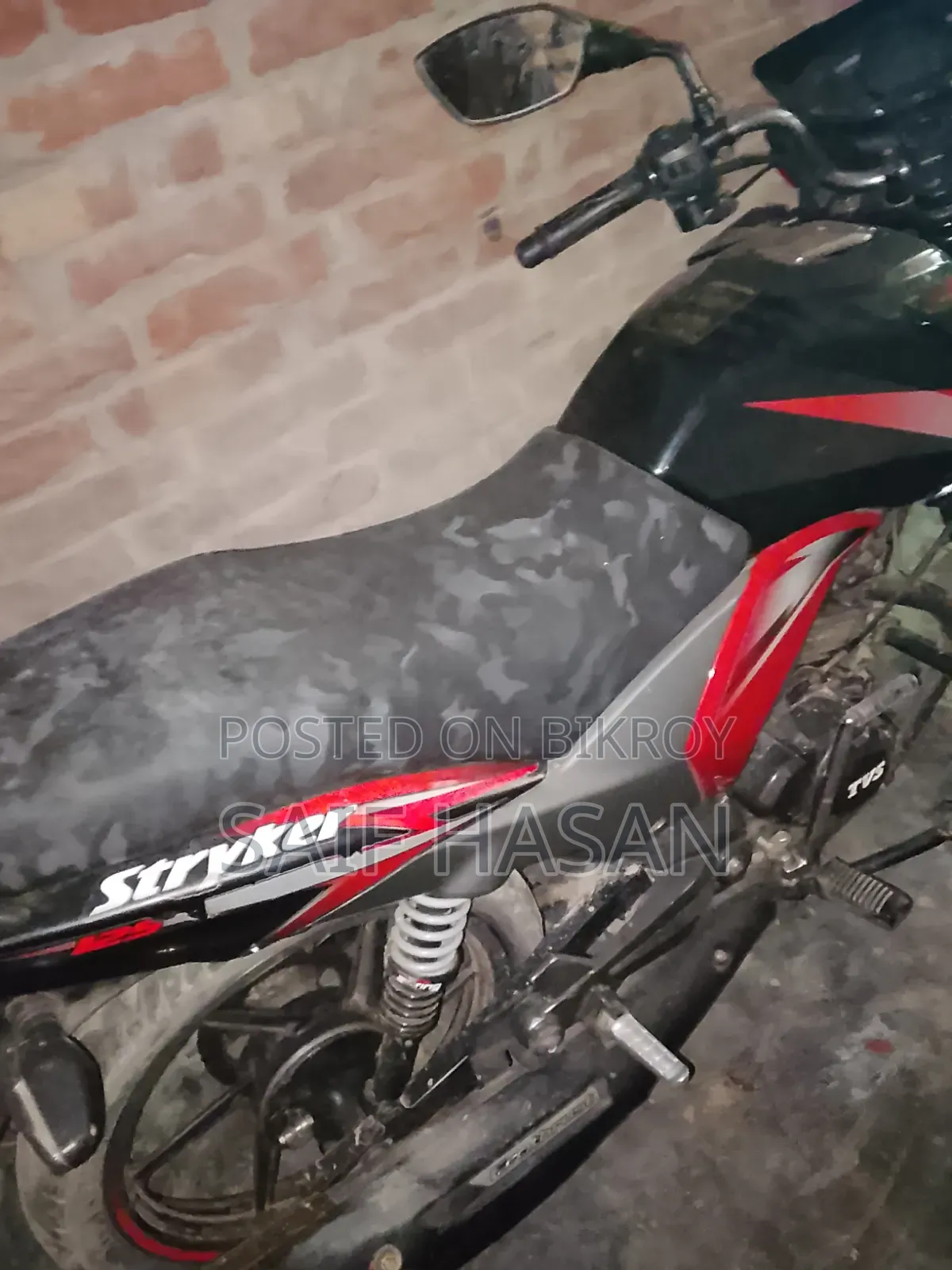 TVS Stryker 125 2022 Red