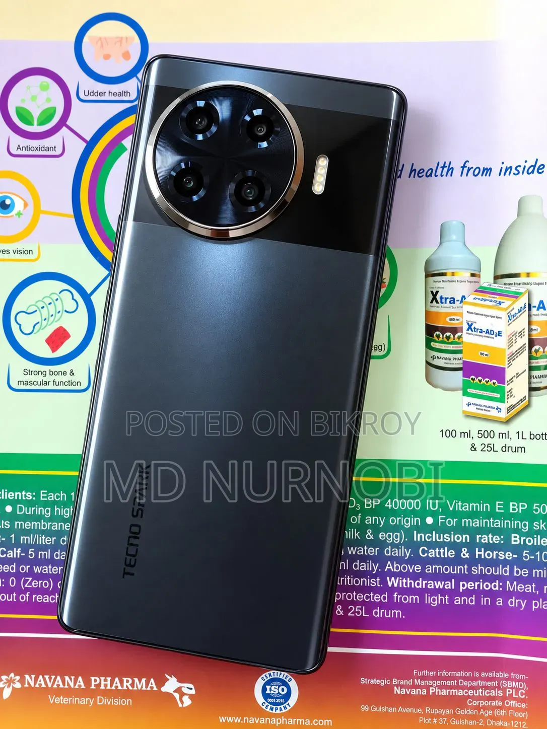 Tecno Spark 20 Pro Plus 256 GB Black