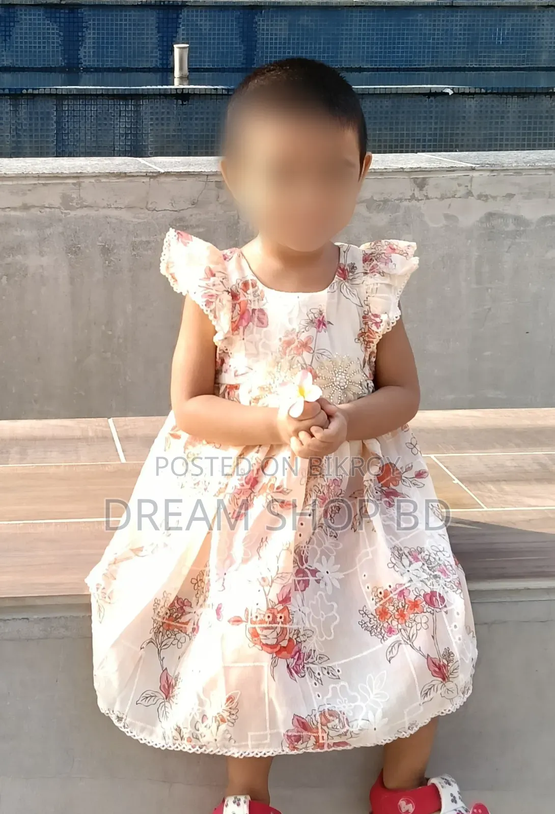 ১-৩ বছর বয়সী ব্র্যান্ডেড বেবি গার্লস ৮ পিস সুন্দর পোশাক