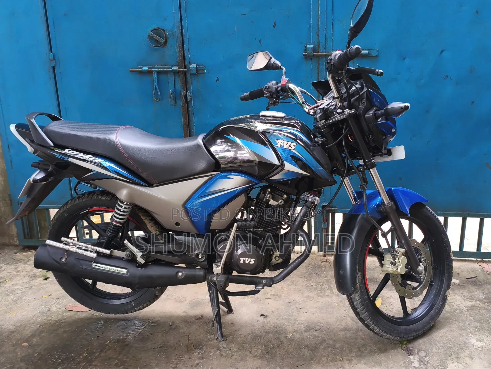 TVS Stryker 125 2023 Blue