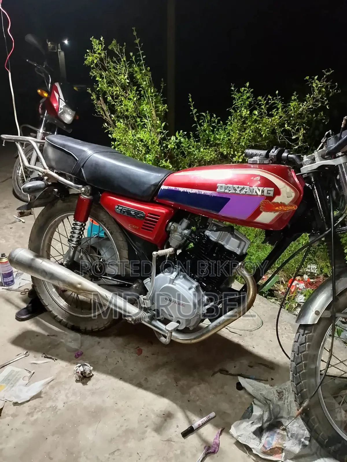 Dayang DY125-28 2011 Red