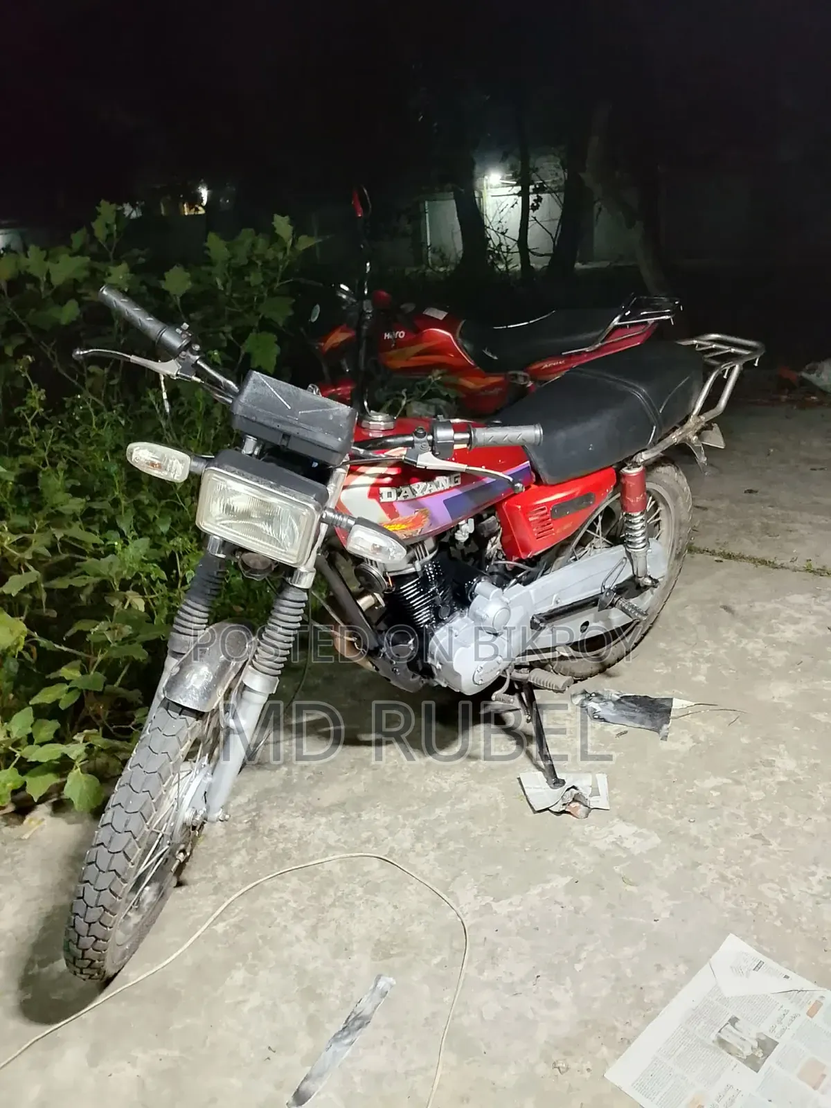 Dayang DY125-28 2011 Red