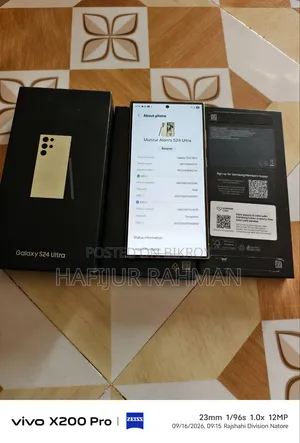 New Samsung Galaxy S24 Ultra 256 GB Yellow