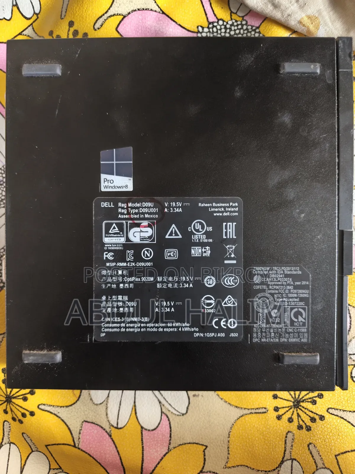 Desktop Computer Dell OptiPlex 9020 8GB Intel Core i3 SSD 128GB