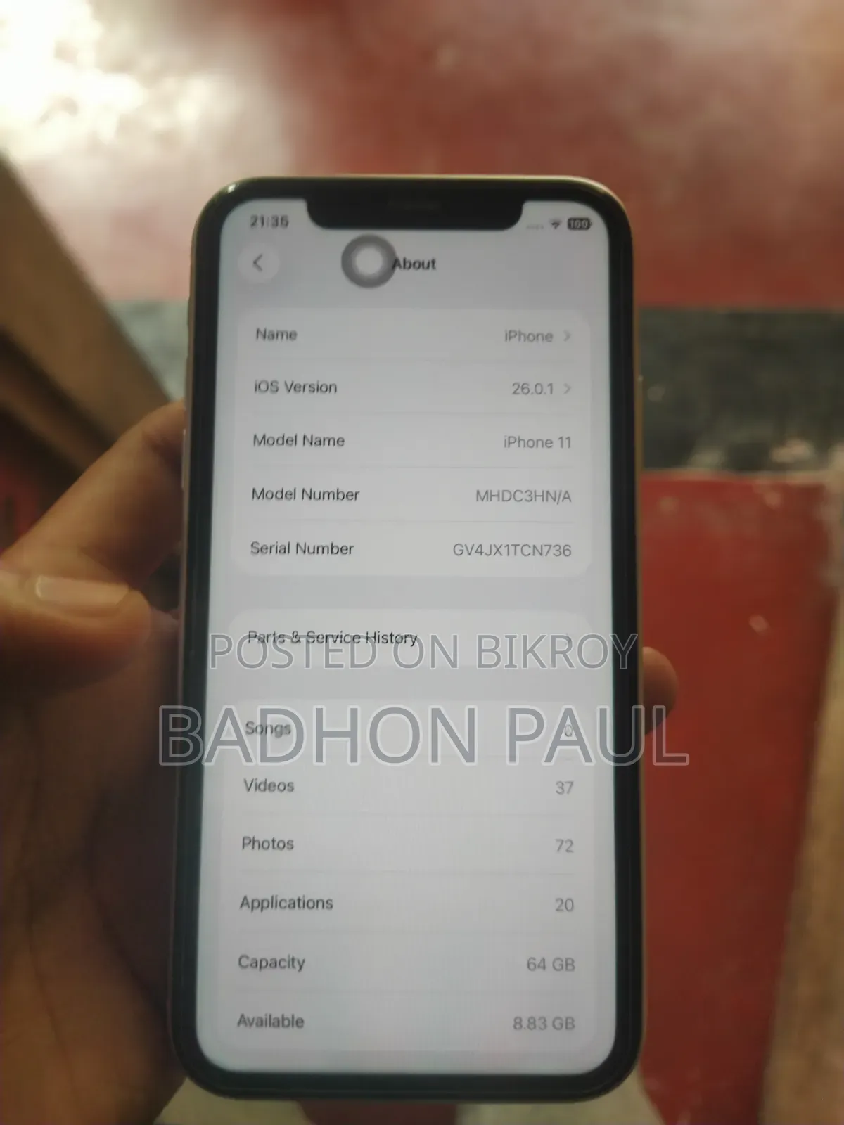 Apple iPhone 11 64 GB White