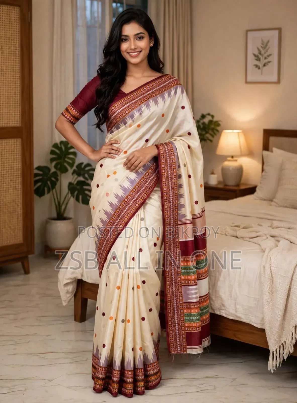 Indian Inspired Assam Silk Saree