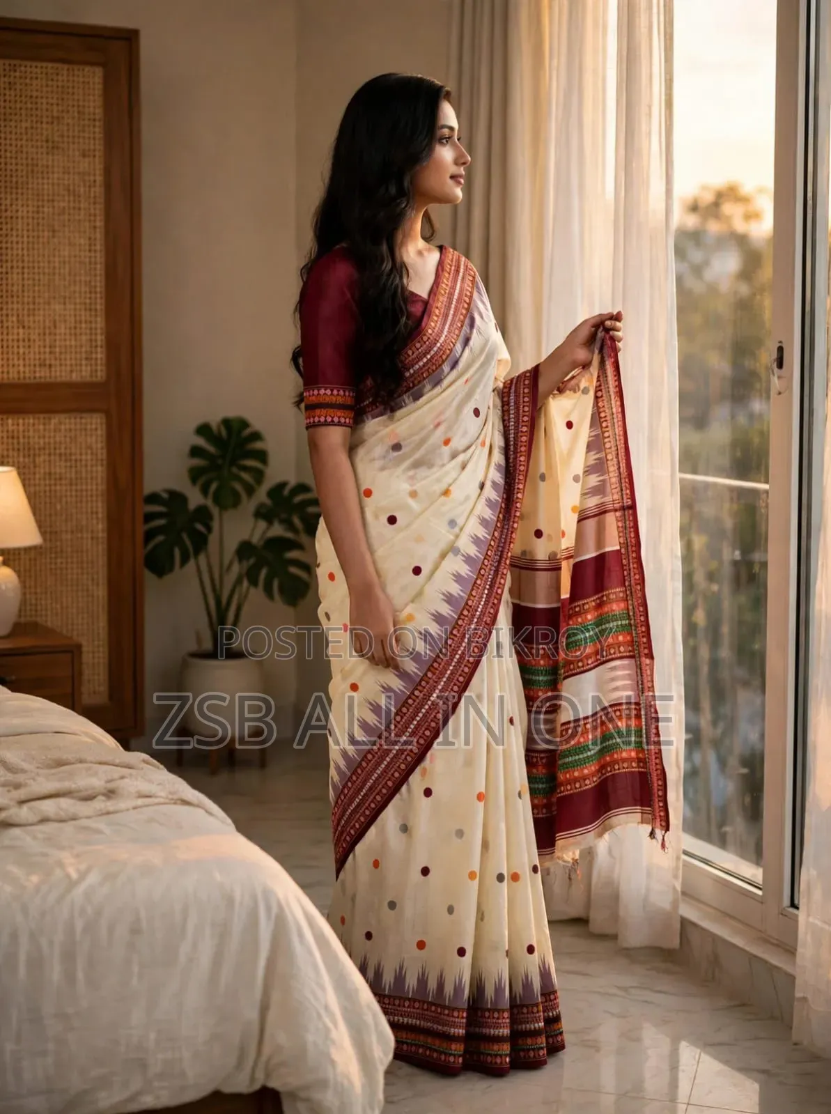 Indian Inspired Assam Silk Saree