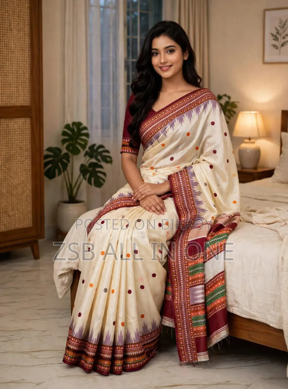Indian Inspired Assam Silk Saree