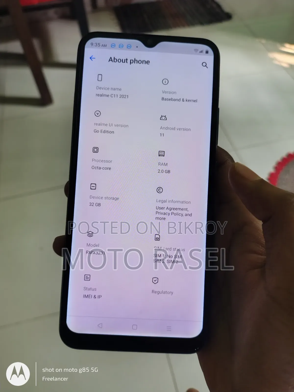 Realme C11 2021 32 GB Gray