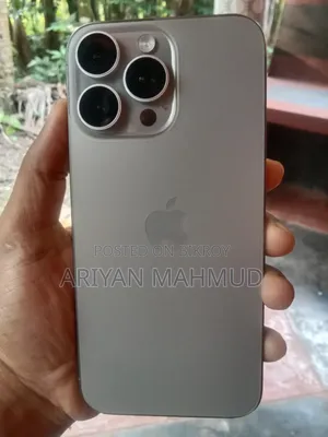 অ্যাপল আইফোন ১৫ প্রো ম্যাক্স ২৫৬ জিবি সিলভার
