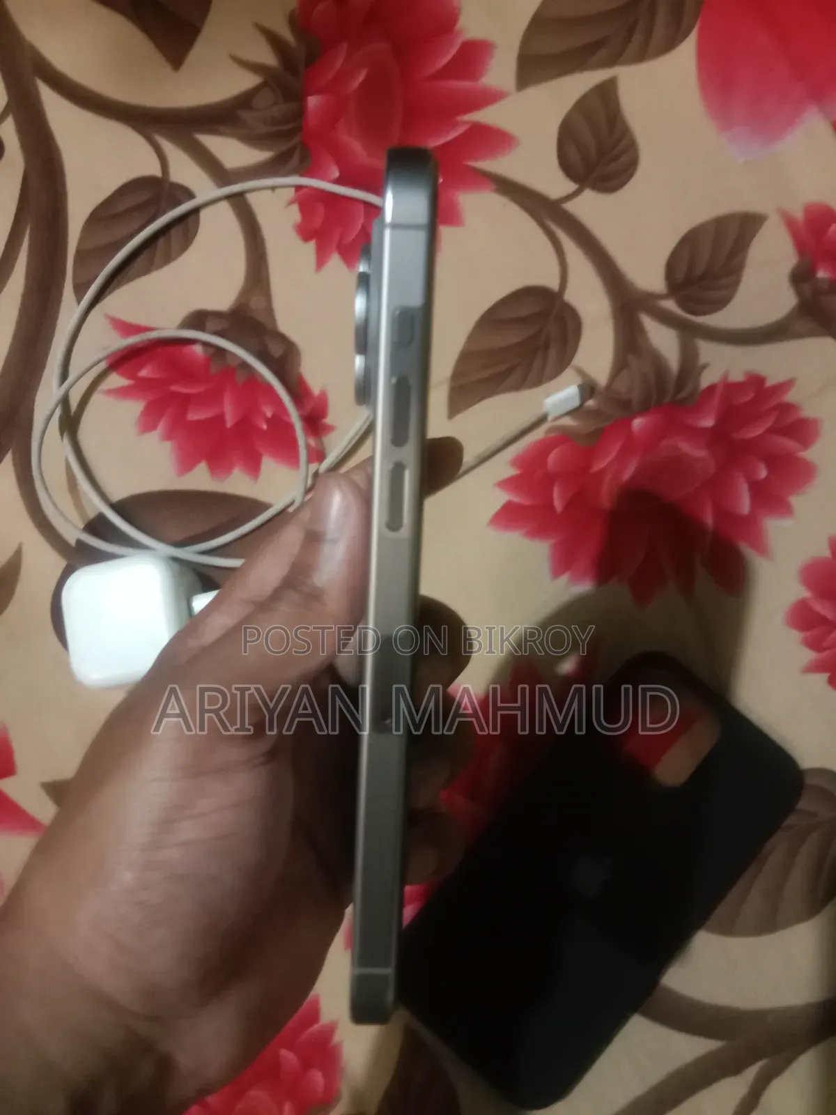 অ্যাপল আইফোন ১৫ প্রো ম্যাক্স ২৫৬ জিবি সিলভার