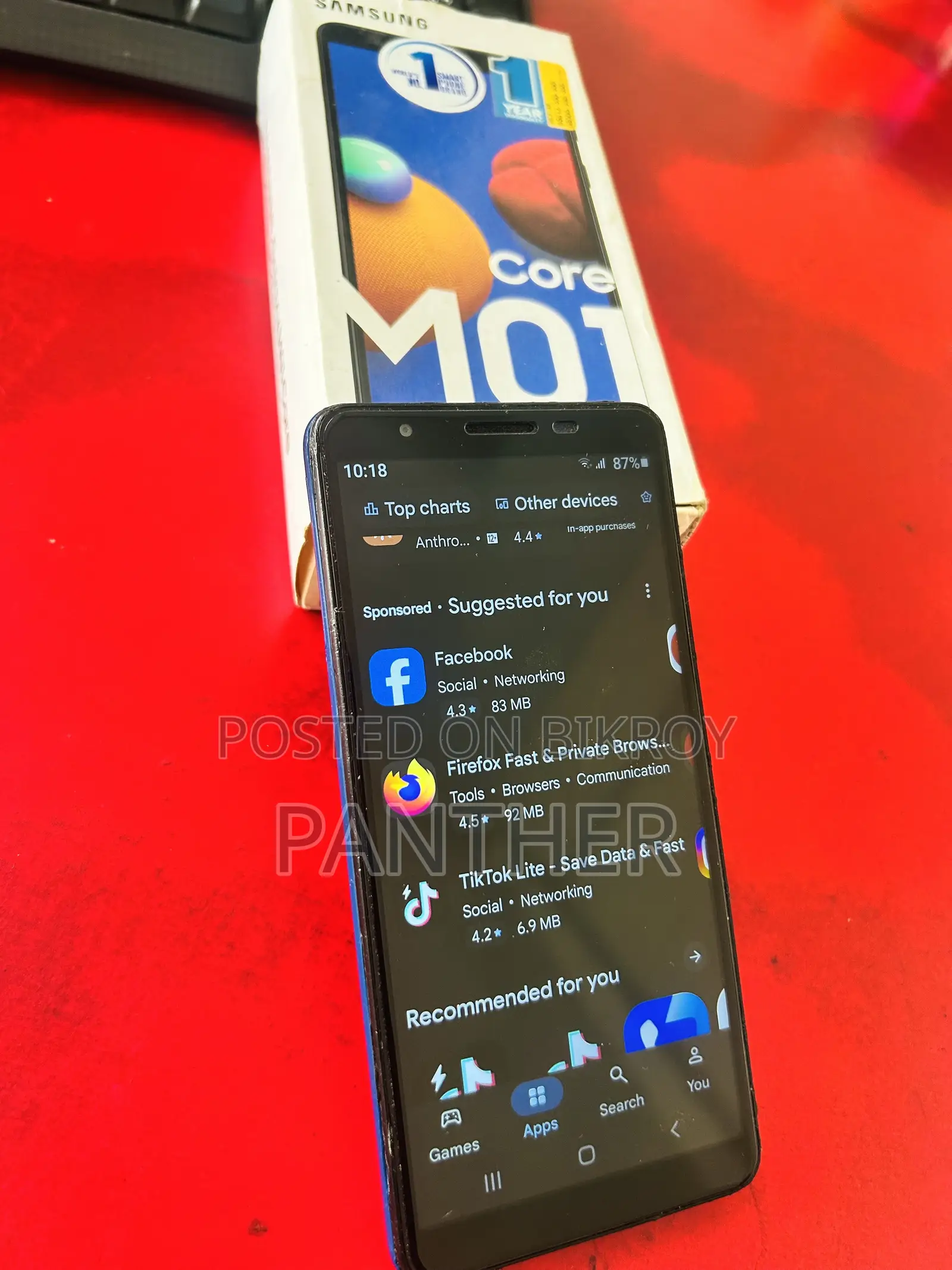 Samsung Galaxy M01 Core 32 GB Blue