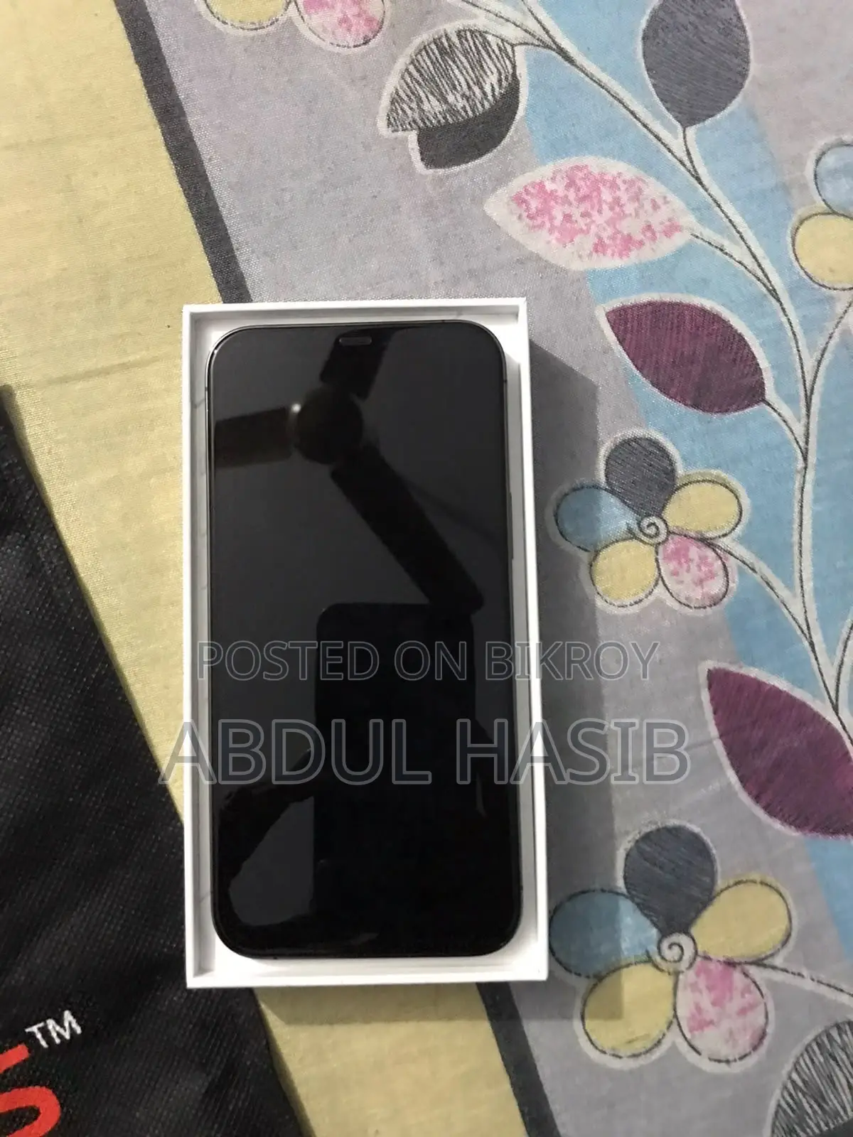 অ্যাপল আইফোন ১২ প্রো ম্যাক্স ১২৮ জিবি ব্ল্যাক