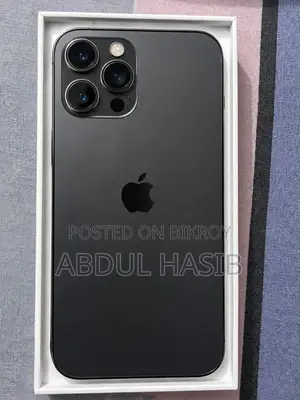 অ্যাপল আইফোন ১২ প্রো ম্যাক্স ১২৮ জিবি ব্ল্যাক