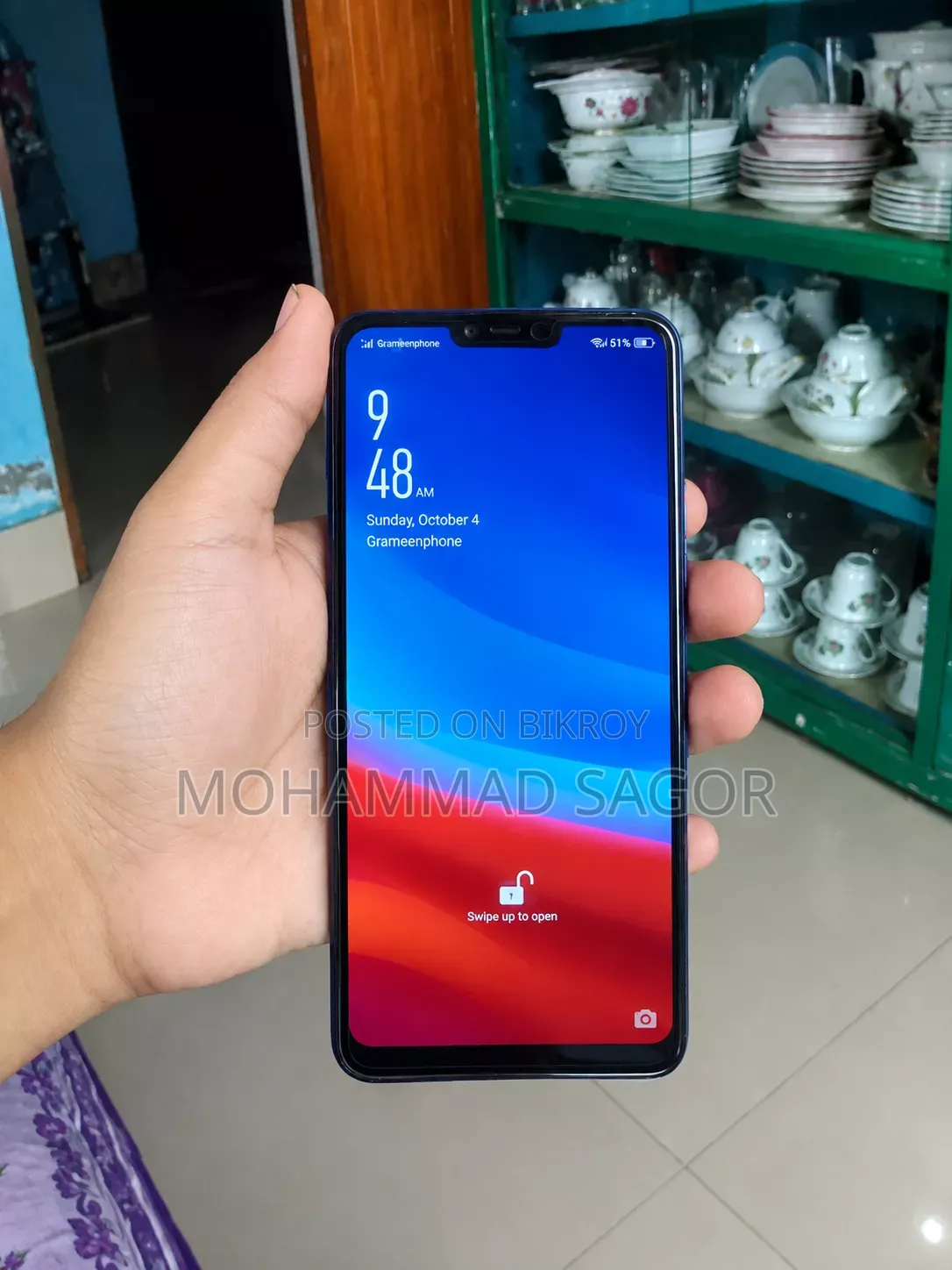 অপ্পো এ৩এস ২৫৬ জিবি কালো