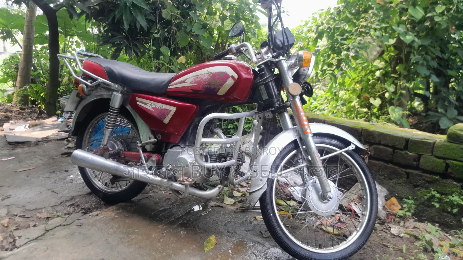 Zongshen ZS 50 ২০০৮ লাল