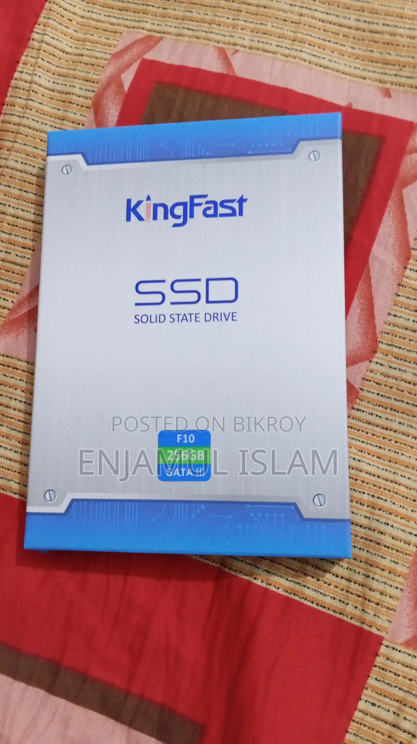 KingFast 256GB SATA 6GB/S SSD ড্রাইভ