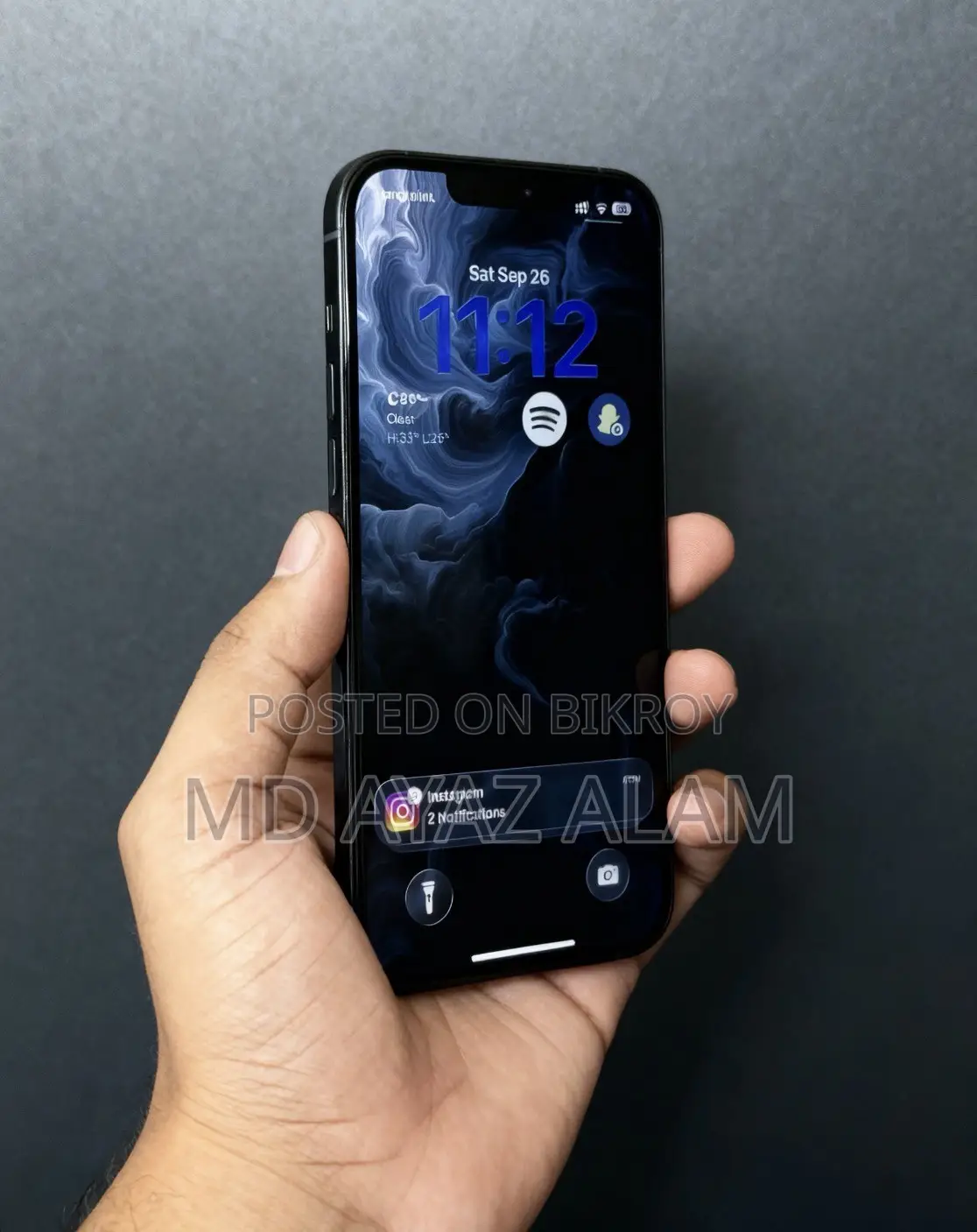 অ্যাপল আইফোন ১৩ প্রো ১২৮ জিবি নীল