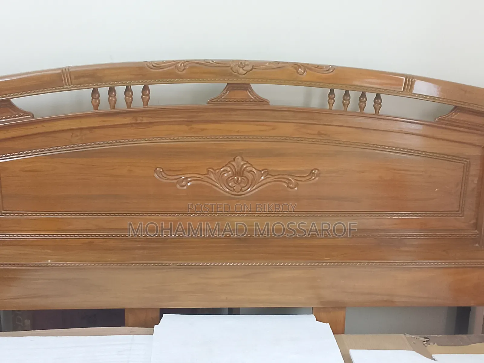 Original Teak Wood Bed.