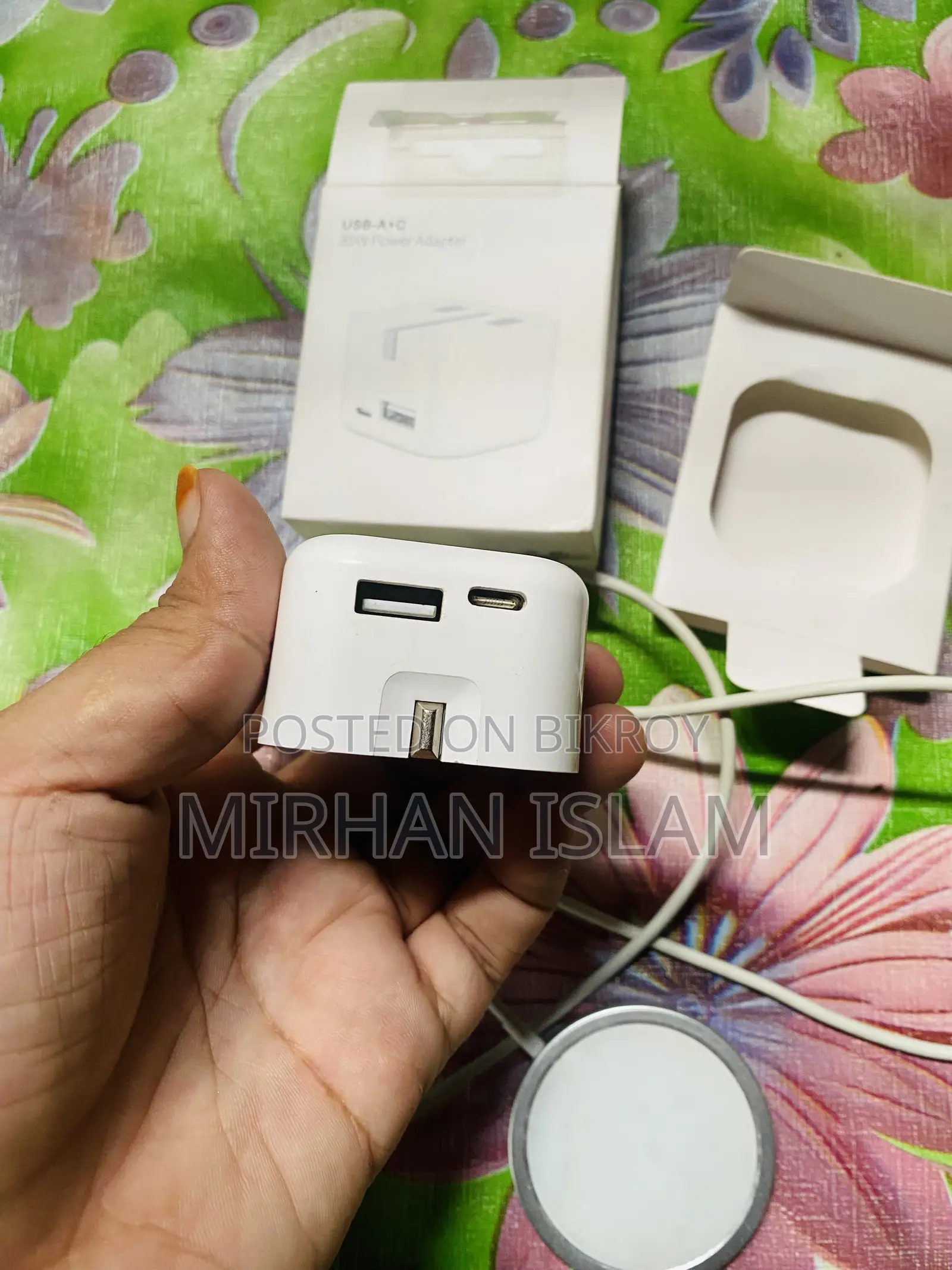 Apple USB-A+C 35W Power Adapter
