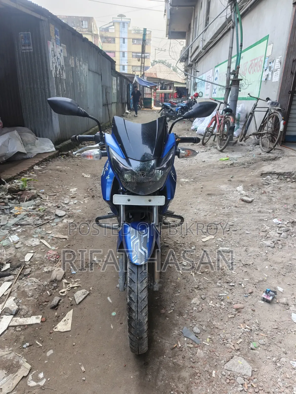 TVS Apache RTR 160 2V 2017 Blue
