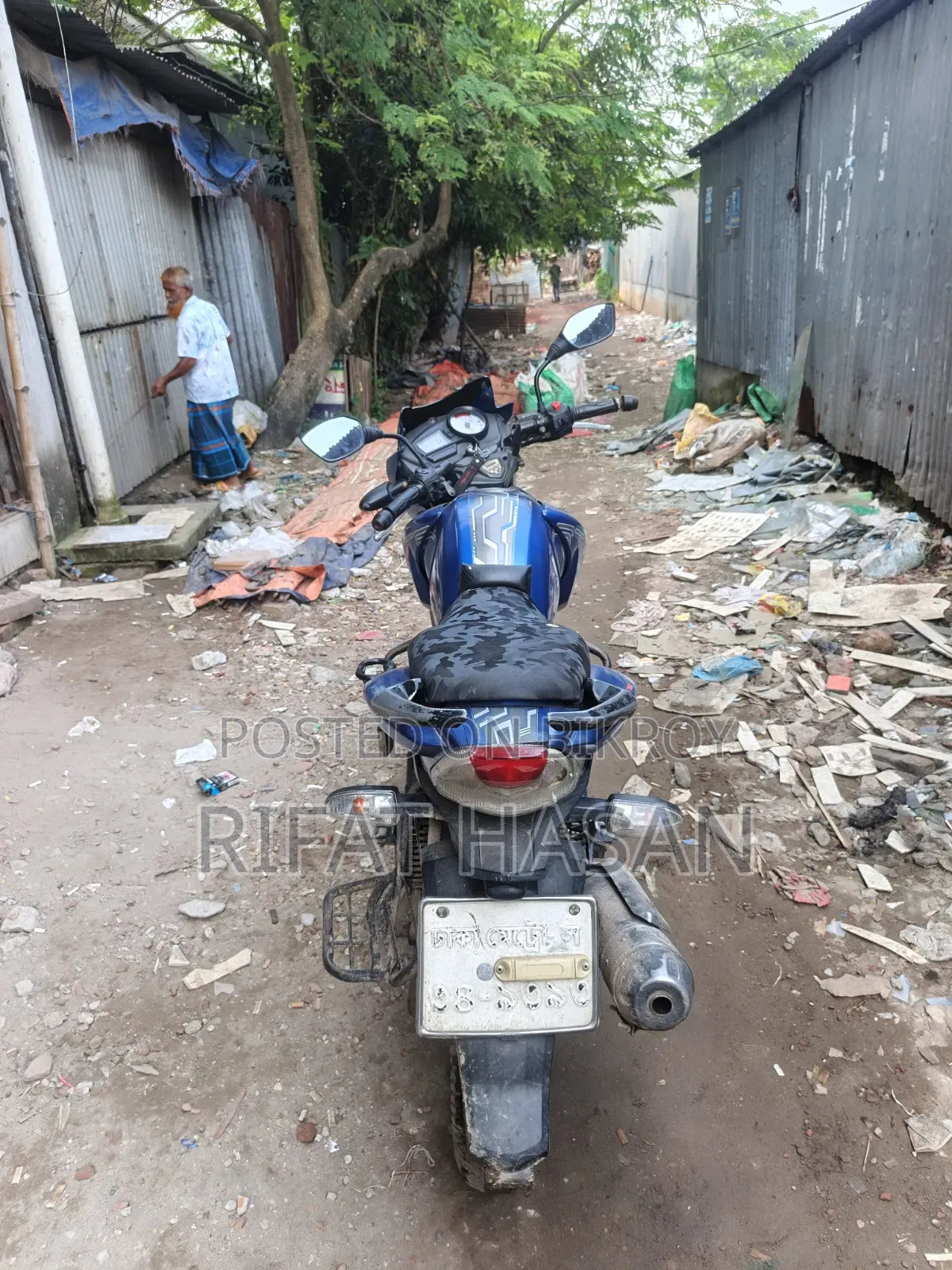 TVS Apache RTR 160 2V 2017 Blue