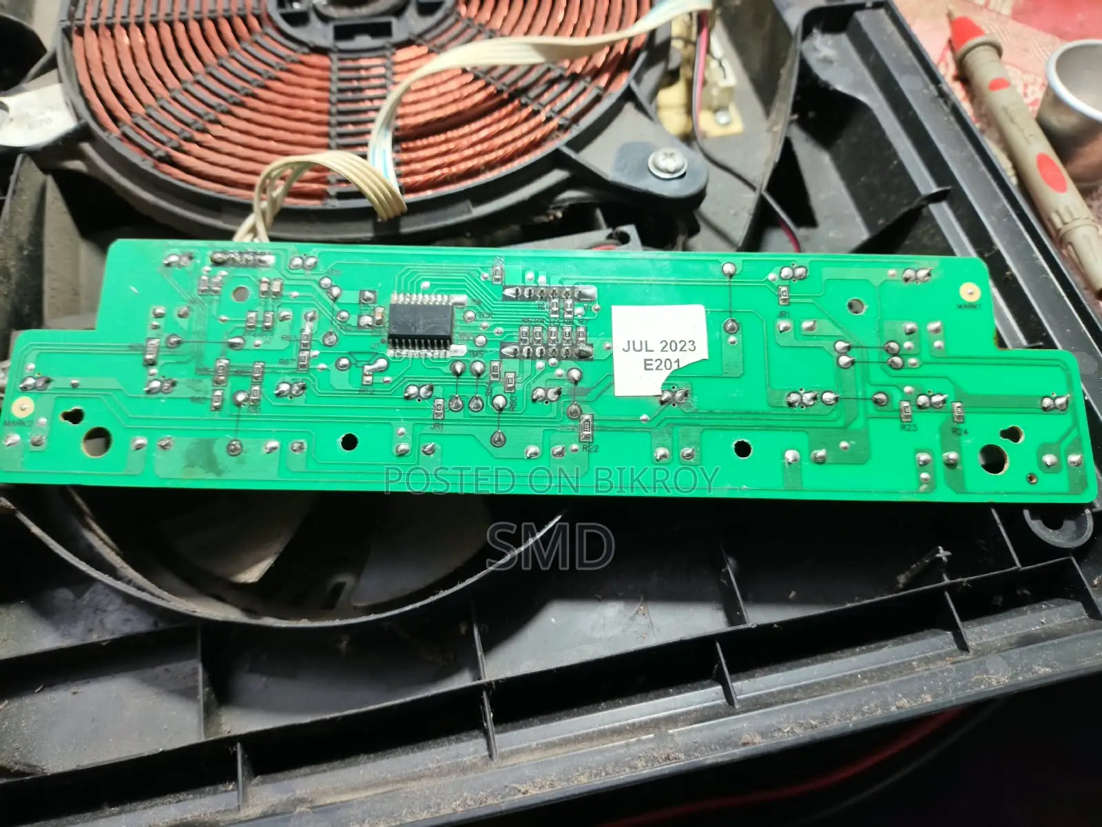 Infrared, induction, microwave, and room heaters are serviced.
