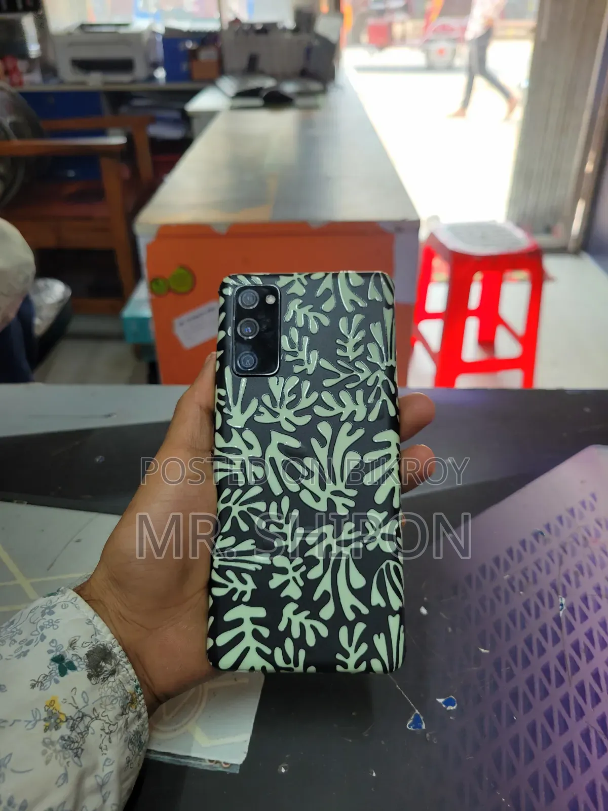স্যামসাং গ্যালাক্সি এস২০ এফই ৫জি ১২৮ জিবি ব্লু