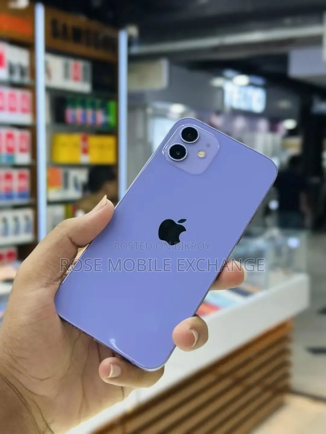 নতুন অ্যাপল আইফোন ১২ ১২৮ জিবি পার্পল
