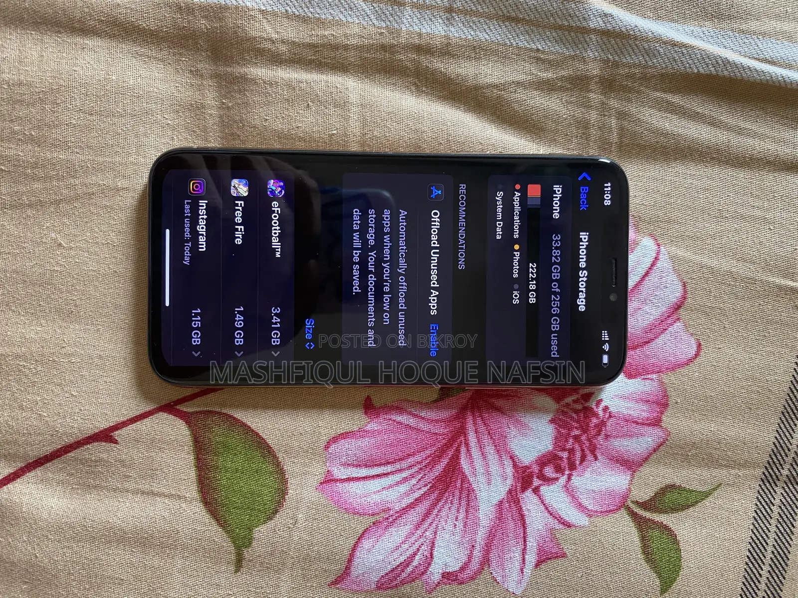 অ্যাপল আইফোন এক্সএস ২৫৬ জিবি রোজ গোল্ড