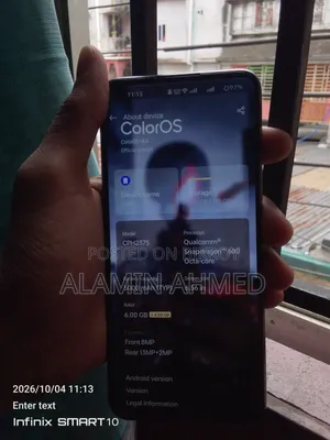 অপ্পো A76 128 জিবি ব্ল্যাক