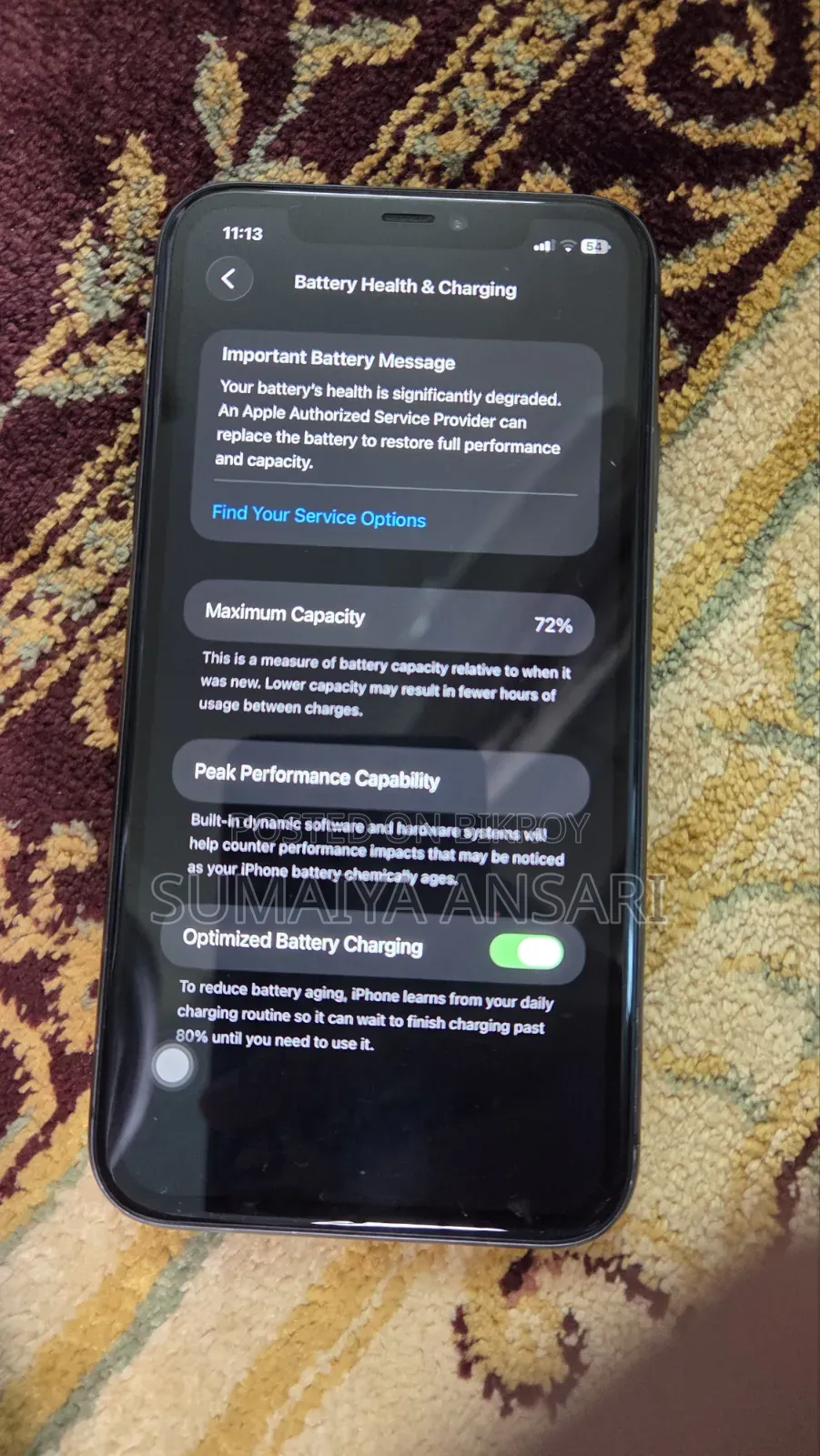Apple iPhone 11 64 GB Black