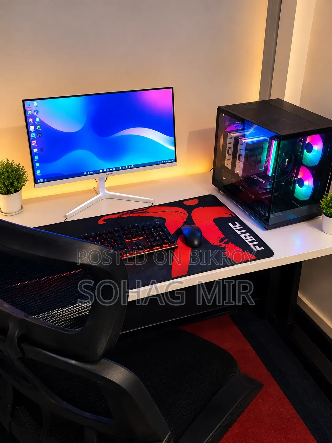 Desktop Computer MSI 64GB AMD Ryzen 7 HDD+SSD 1T