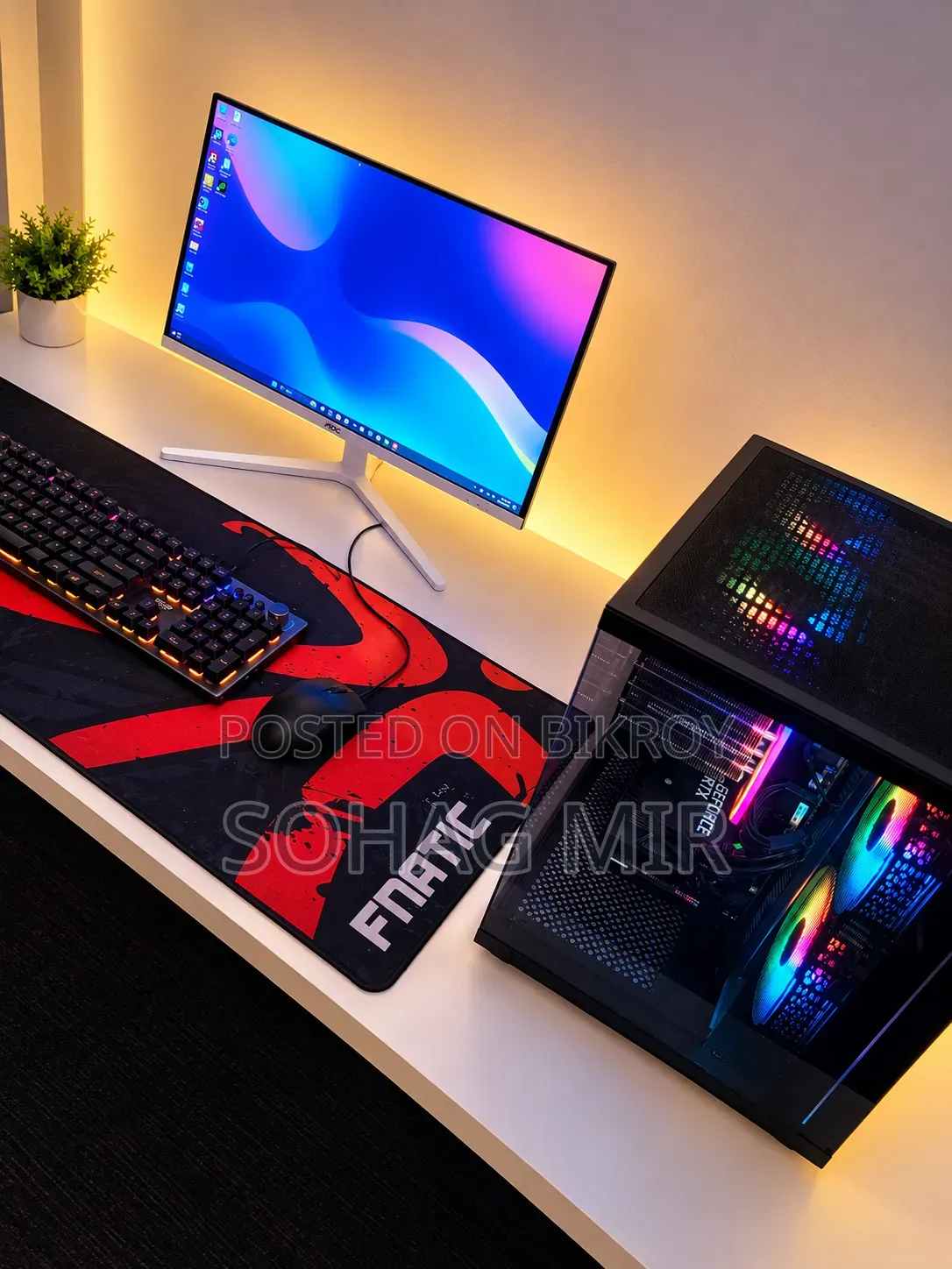 Desktop Computer MSI 64GB AMD Ryzen 7 HDD+SSD 1T