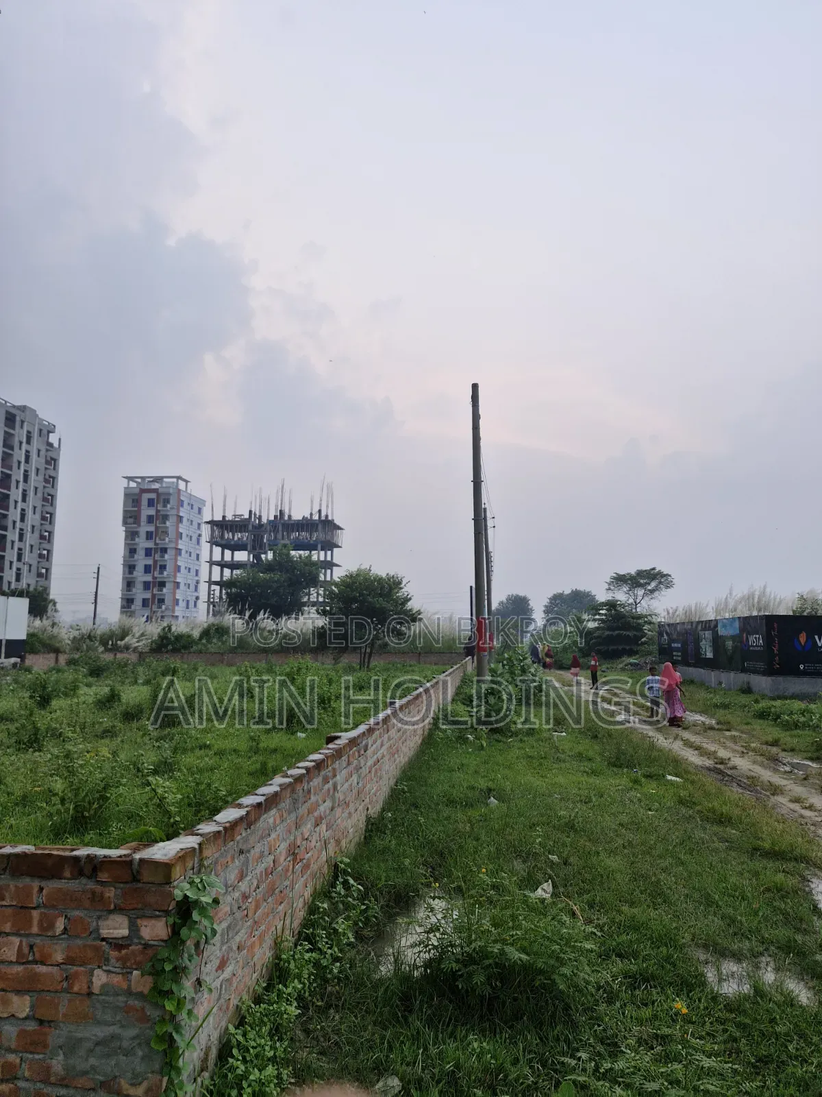 Aftabnagar Block M Sector 1 Avenue 100/50 feet Corner 10 Katha Plot