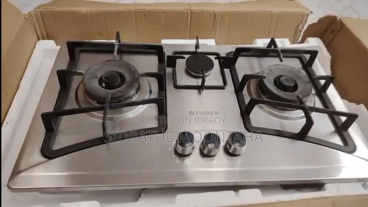 3 Burner Gas Stove Almost New
