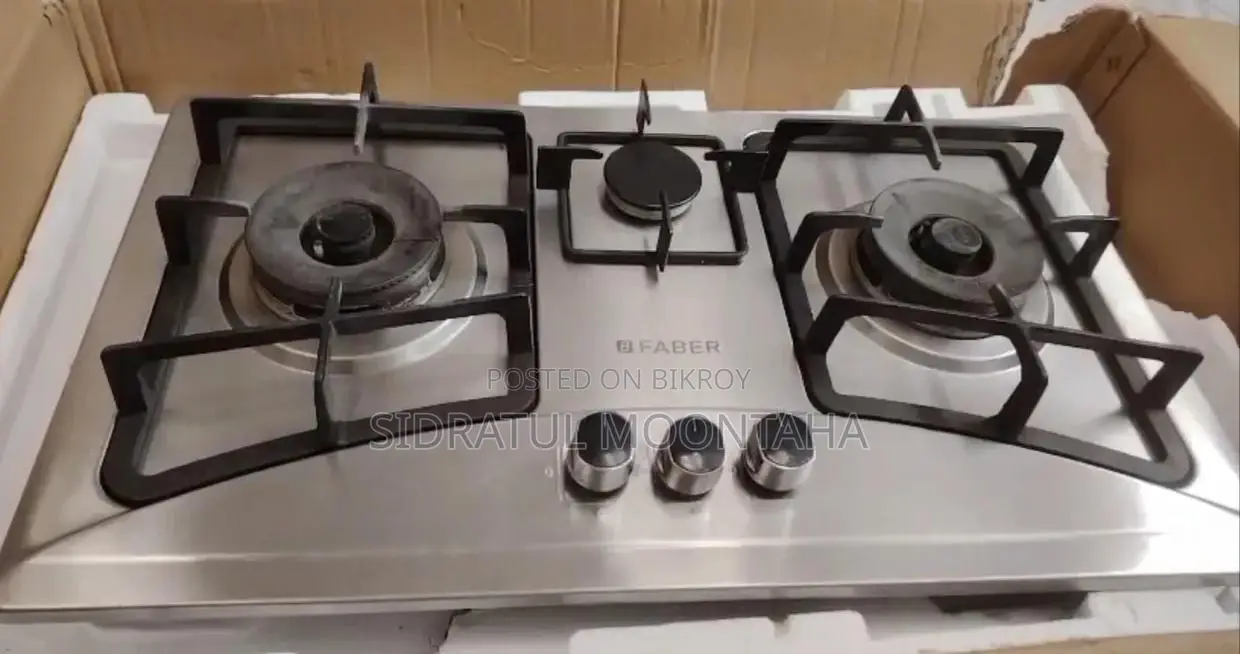 3 Burner Gas Stove Almost New