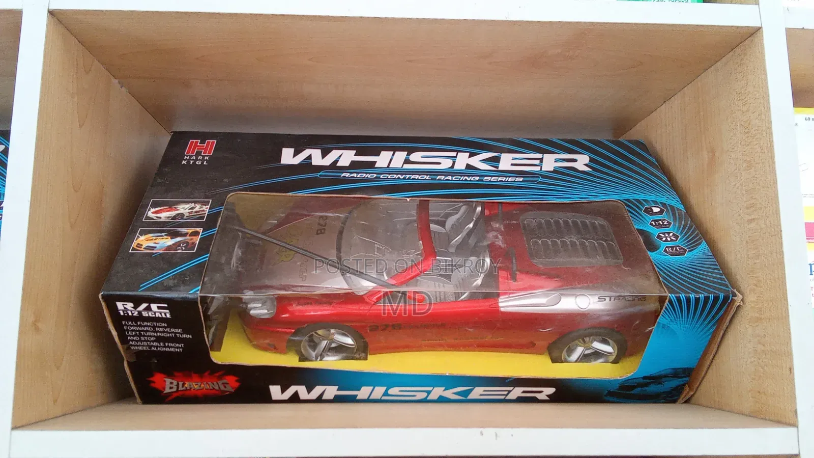Whisker Remote Control Car